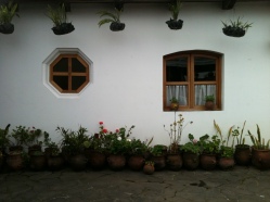 Hotel Santo Tomas - Chichicastenango - my room from the back